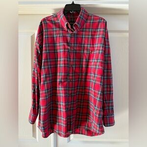 Orvis Flannel Button Down Mens XL Cotton Wool Blend
